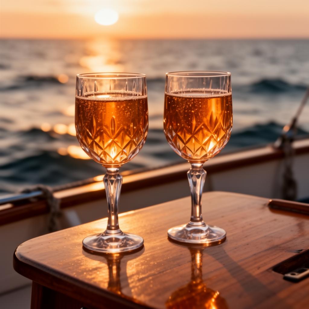 Хрустальные бокалы